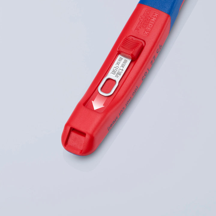 Knipex 25 25 160 KnipeXtend Long Nose 45° Angled Pliers with Cutter, 6 1/4"