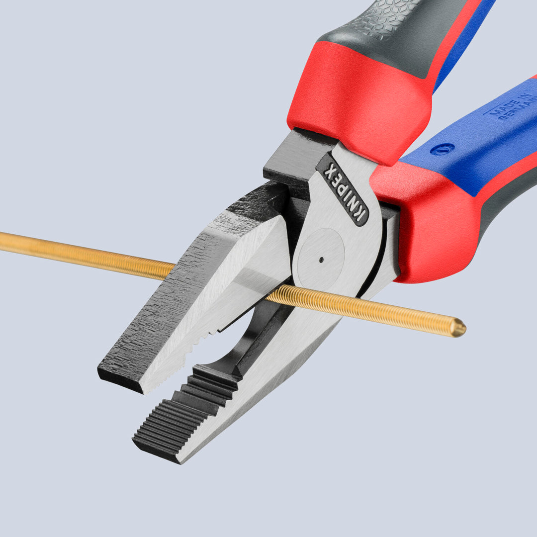 Knipex 02 02 225 KnipeXtend High Leverage Combination Pliers, 9"