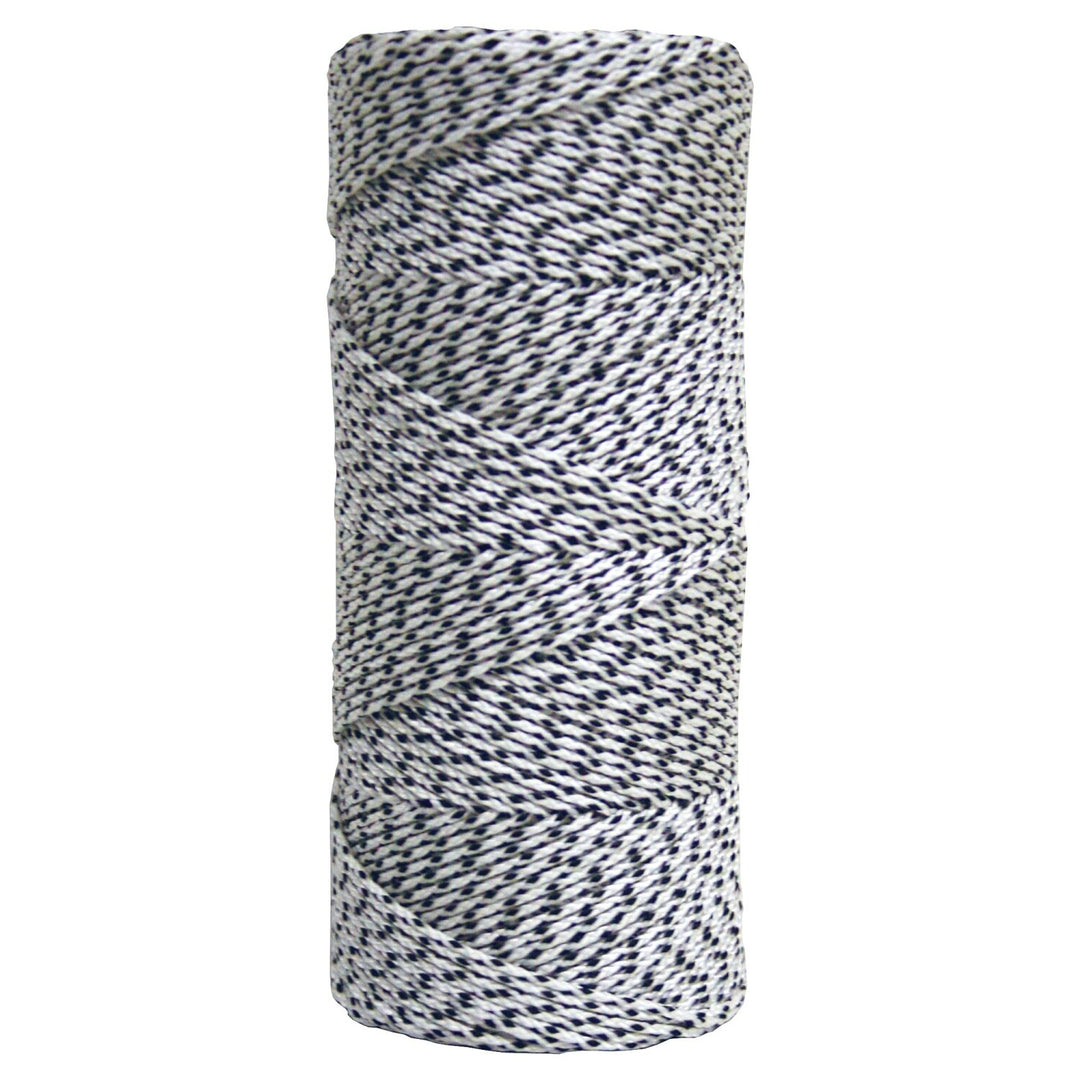 Kraft Tool BC350 White & Black Bonded Braided Nylon Mason's Line - 1000' Tube