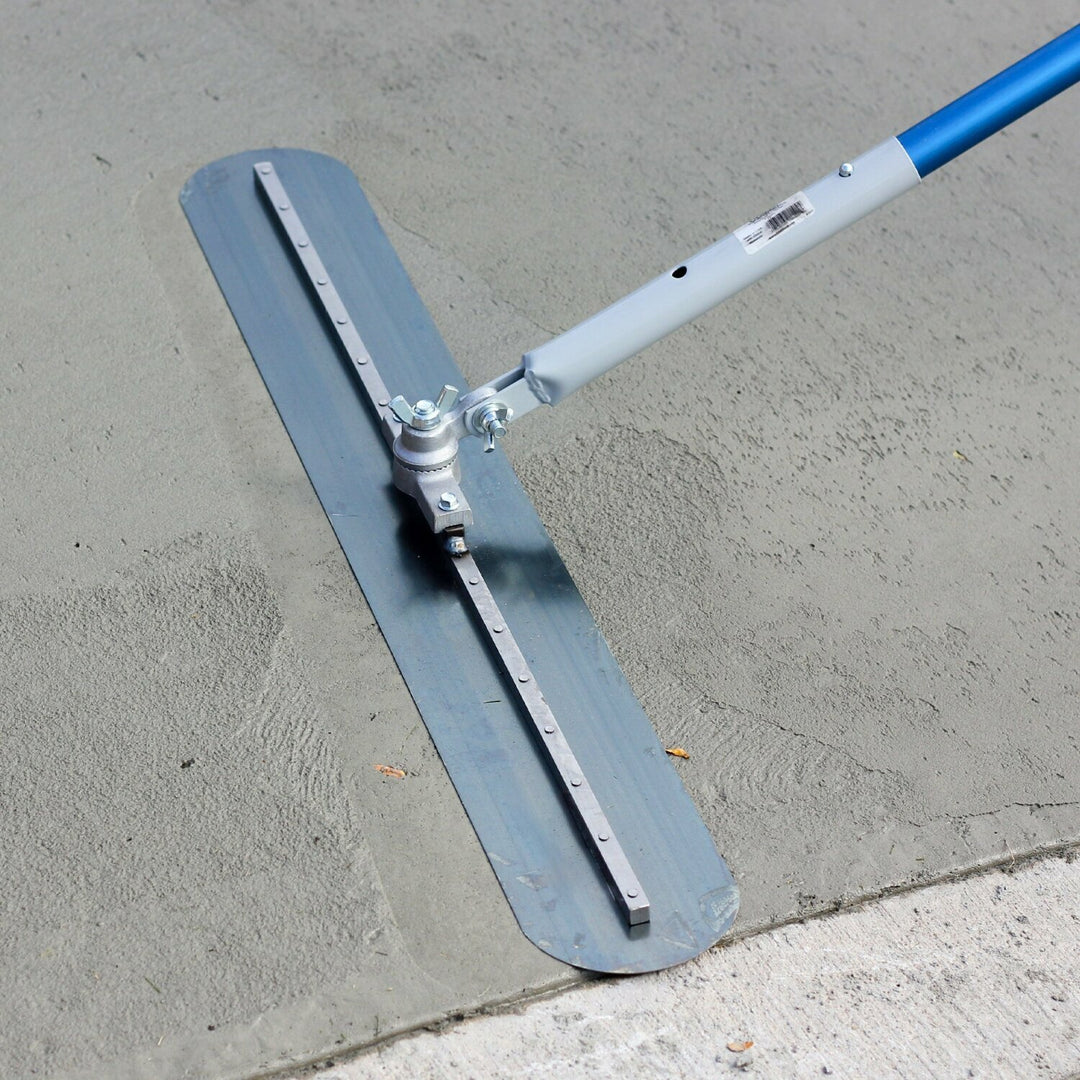 Kraft Tool CC850B 30" Round End Blue Steel Fresno with All-Angle Bracket