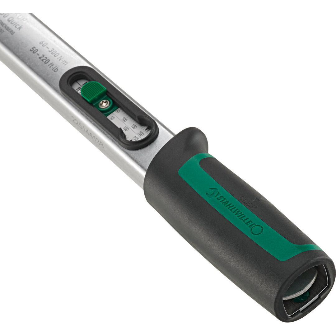 Stahlwille 50184012 730 Quick Basic wrench, Size 12; 25-130 Nm, 14x18 mm