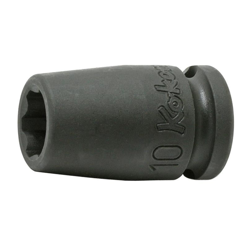 Ko-Ken 13410M-10 3/8 Sq. Dr. Socket 10mm Surface Length 32mm