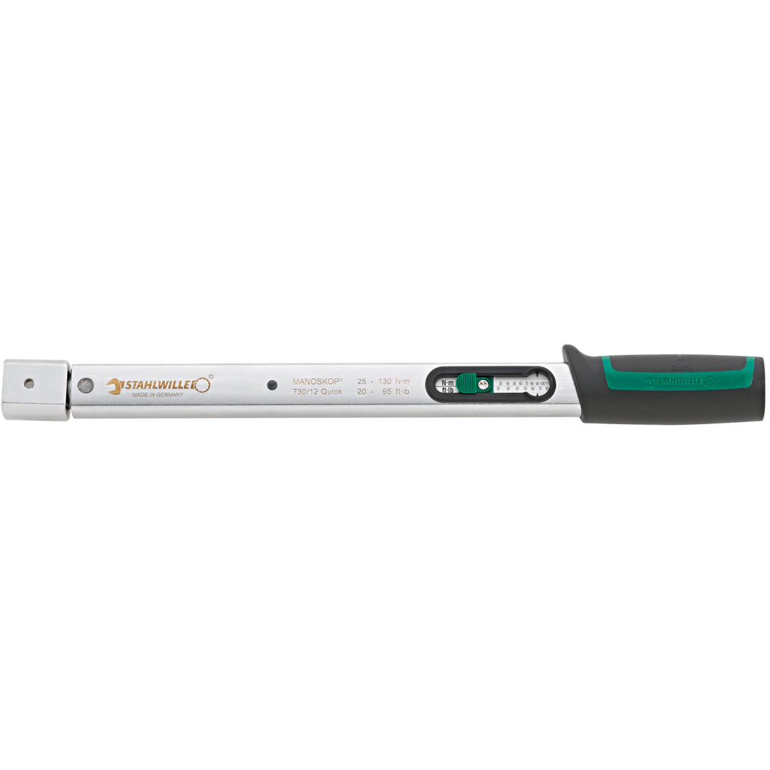 Stahlwille 50184012 730 Quick Basic wrench, Size 12; 25-130 Nm, 14x18 mm