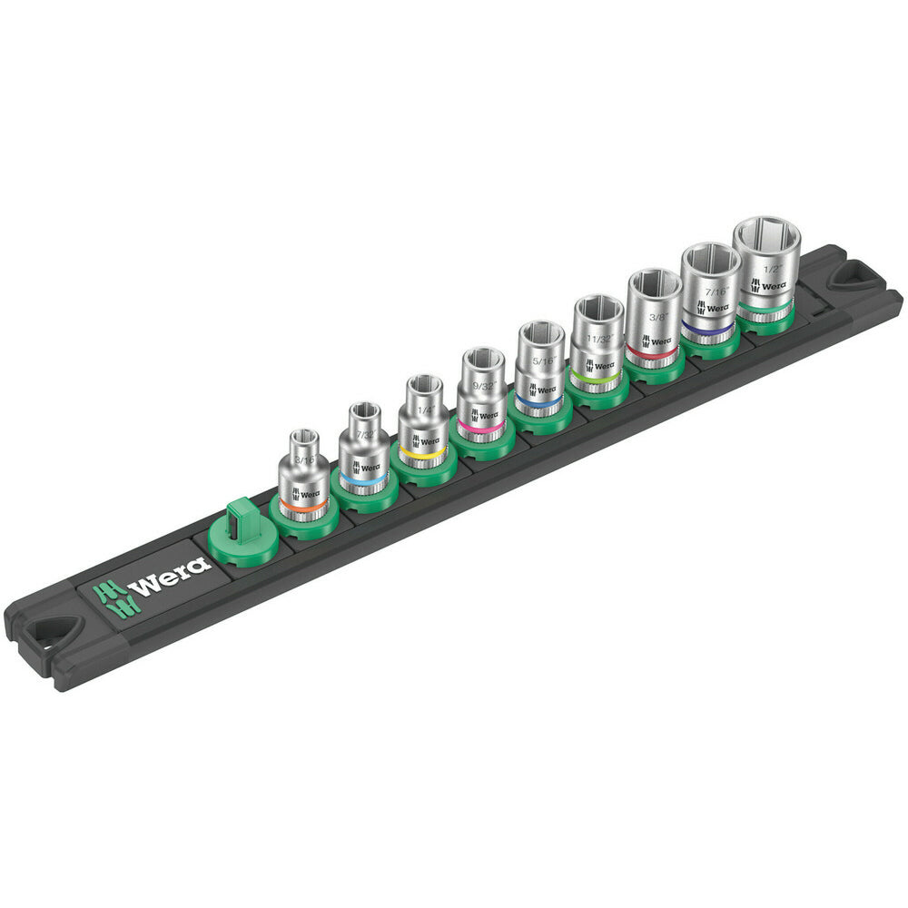 Wera Zyklop Socket Set Combo Set, 18 Pc.