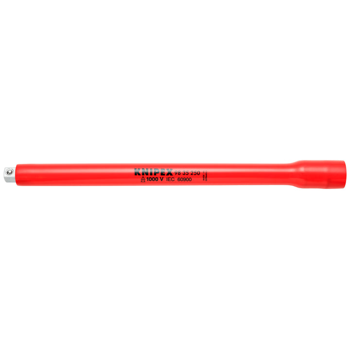 Knipex 98 99 11 S4 10 Pc Socket Set, 3/8" Drive, Metric-1000V Insulated