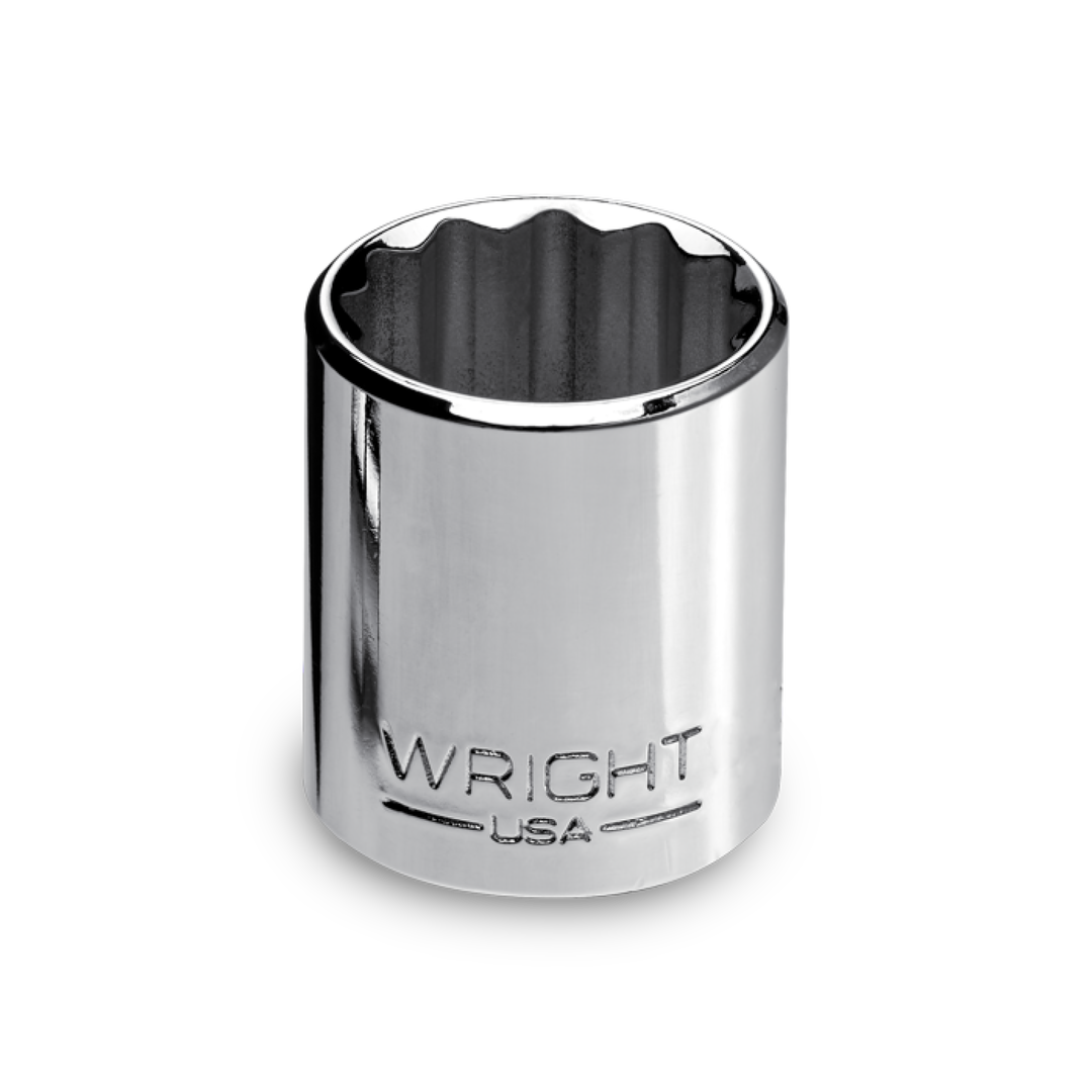 Wright Tool 31-15MM 12 Point Chrome Metric Socket
