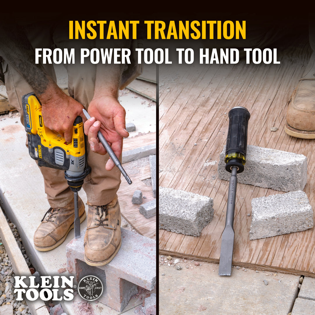 Klein Tools 32755SD SDS Demolition Driver Set, 6 Pc.