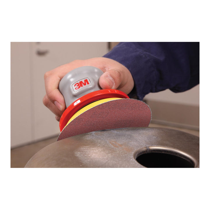 3M Hookit Film Disc 375L, P800, 5 in x NH, Die 500X, 50/Carton