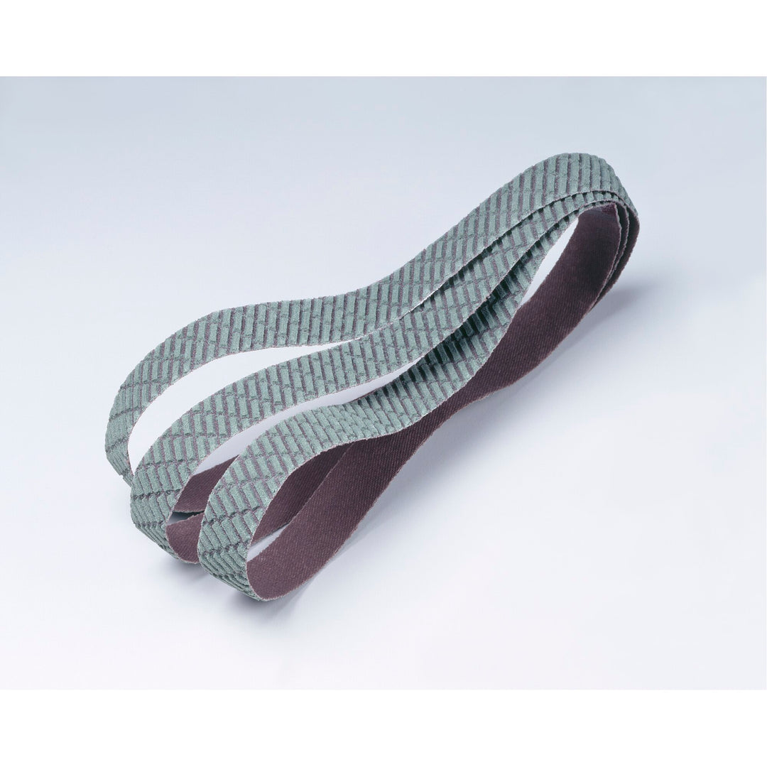 3M Trizact Cloth Belt 327DC, A160 X-weight, 3 in x 132 in, Film-lok,No Flex