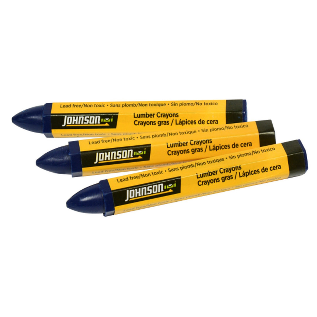 Johnson 40-0654 Blue Lumber Crayons