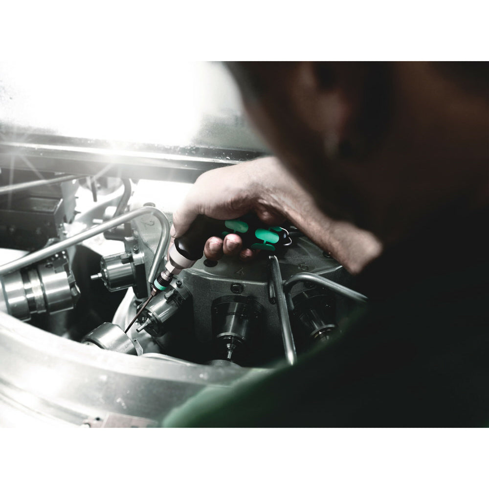 Wera 7445/46/47 Kraftform torque screwdriver set 2.5-55.0 in.lbs., 27 pieces