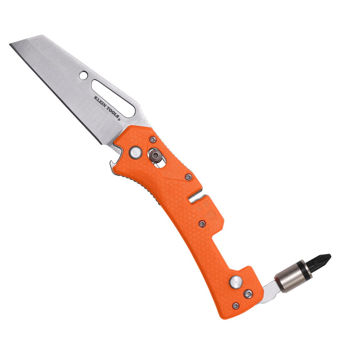 Klein Tools 44056D Electrician's Pocket Knife with Driver