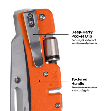 Klein Tools 44056D Electrician's Pocket Knife with Driver