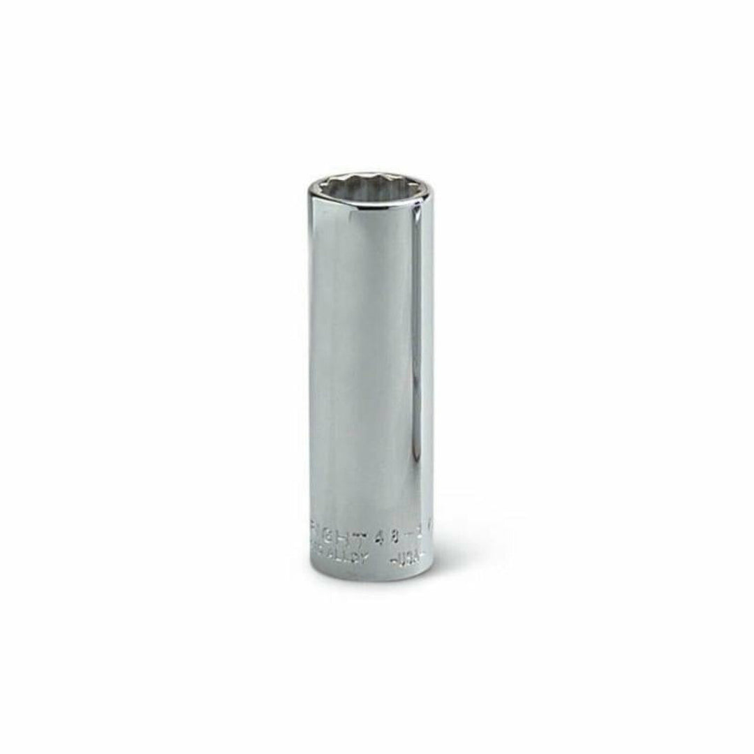Wright Tool 46-14MM 12 Point Chrome Deep Metric Socket
