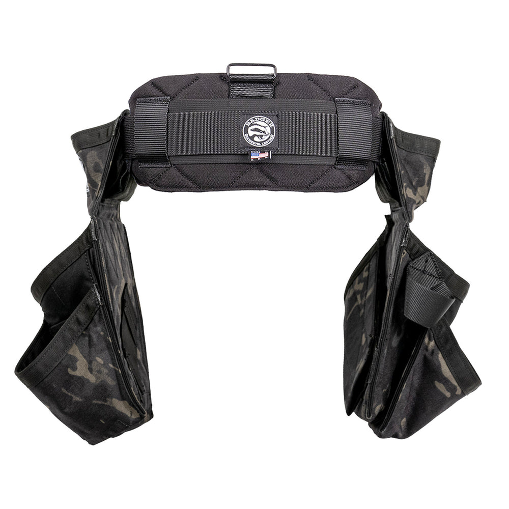 Badger 461061 SM Side-by-Side Carpenter Black Camo Belt - Small