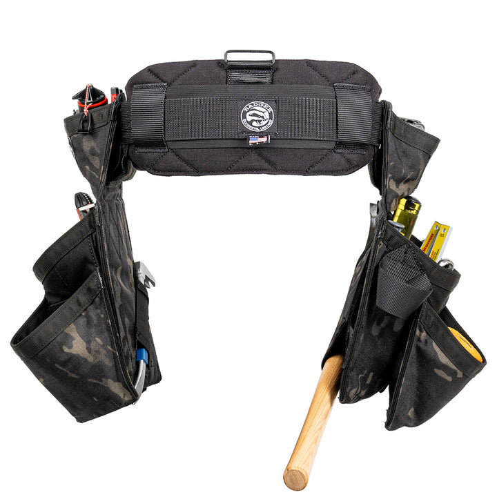 Badger 461061 SM Side-by-Side Carpenter Black Camo Belt - Small