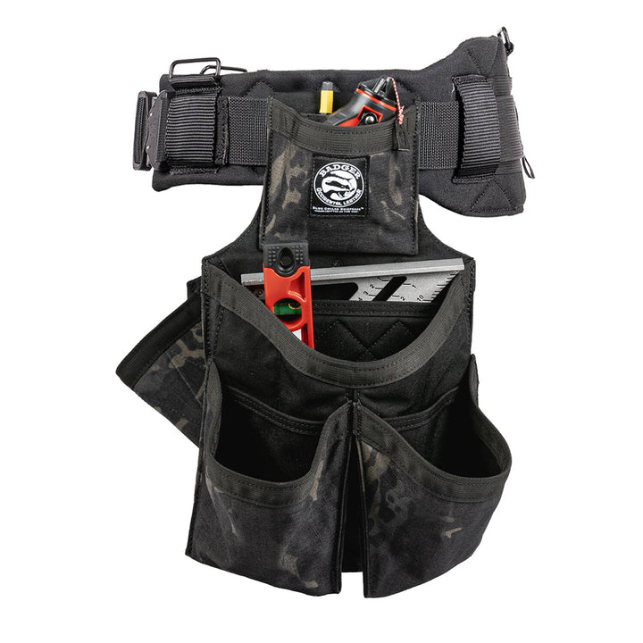 Badger 461061 SM Side-by-Side Carpenter Black Camo Belt - Small