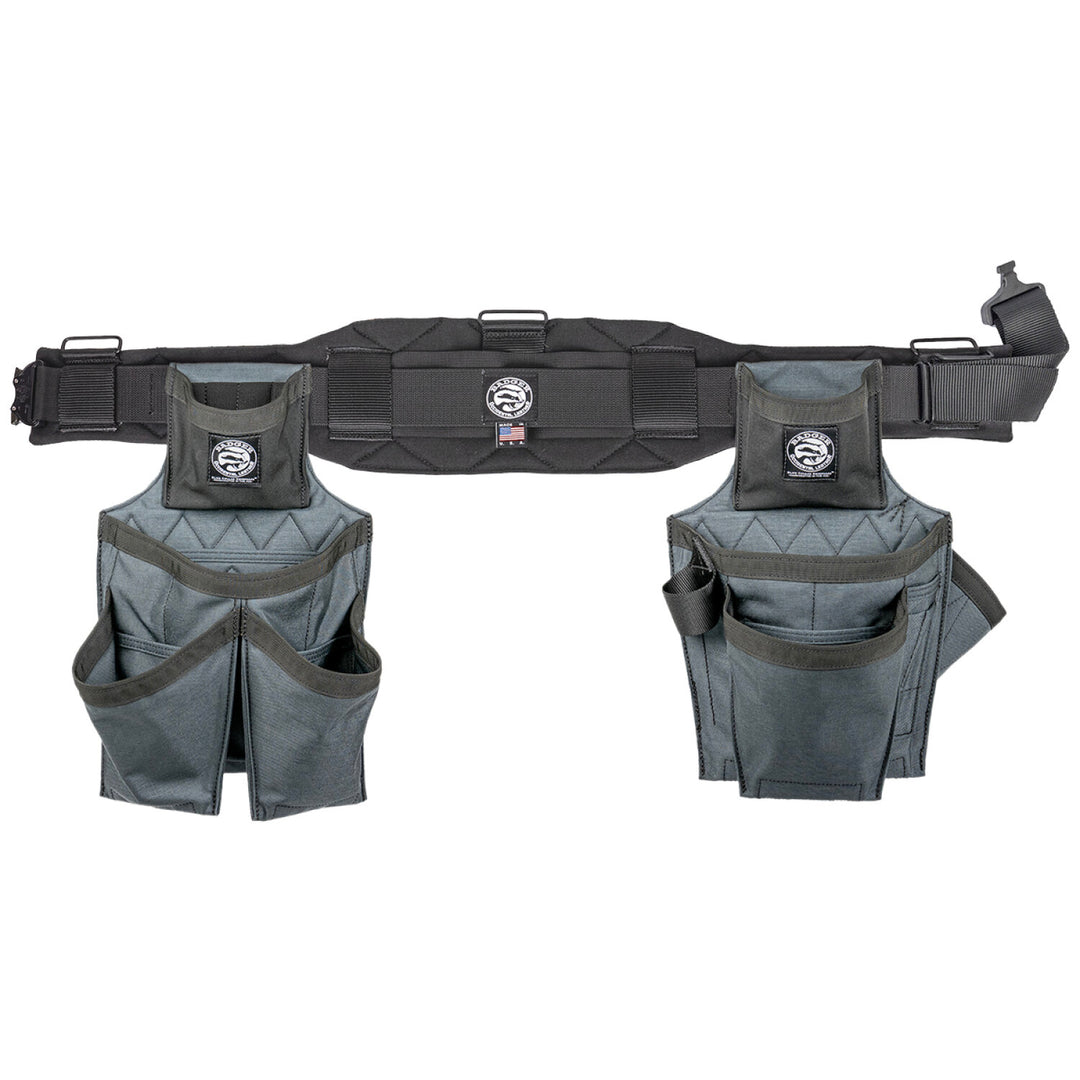 Badger 463210 LG Side-by-Side Framer Gunmetal Belt - Large