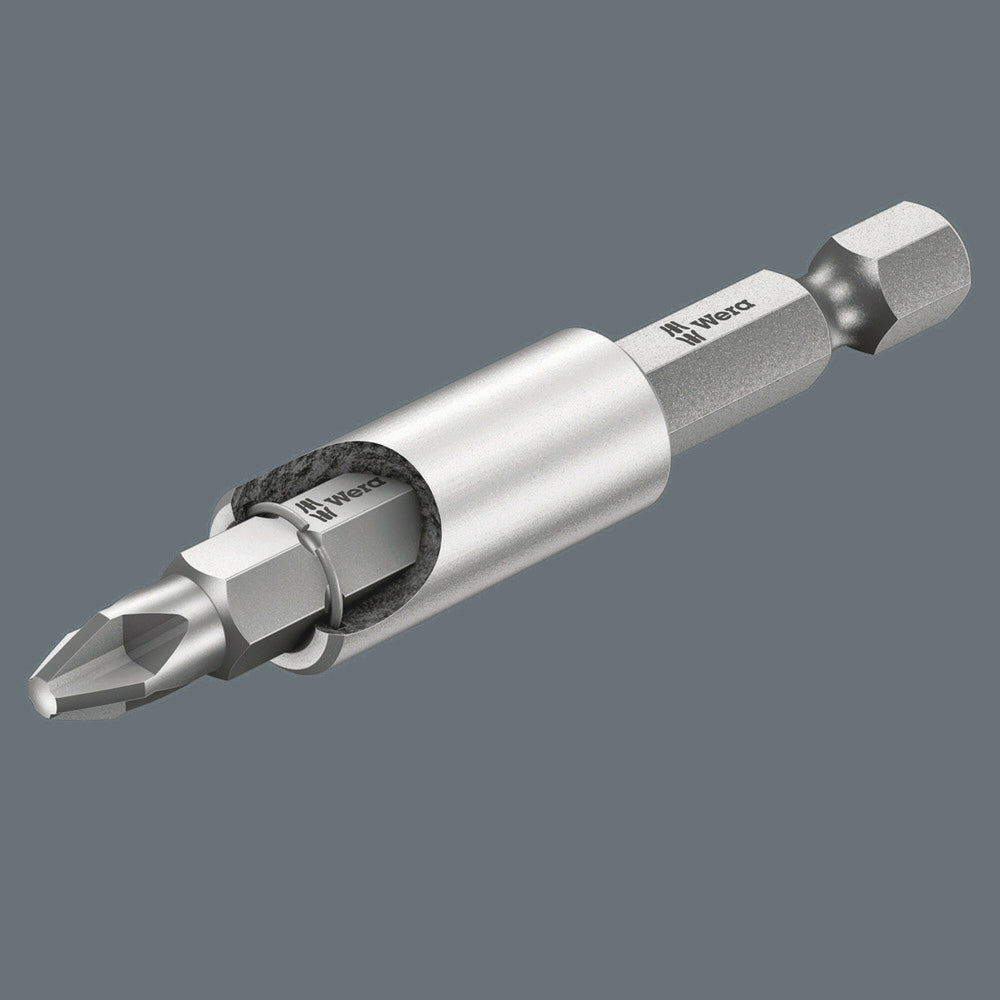 Wera 899/4/1 S Universal Bit Holder with strong retaining ring, 1/4" x 300 mm