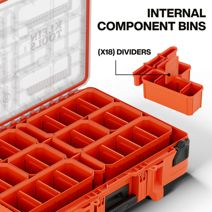Klein Tools 54400MBX MODbox Component Box, Full Width