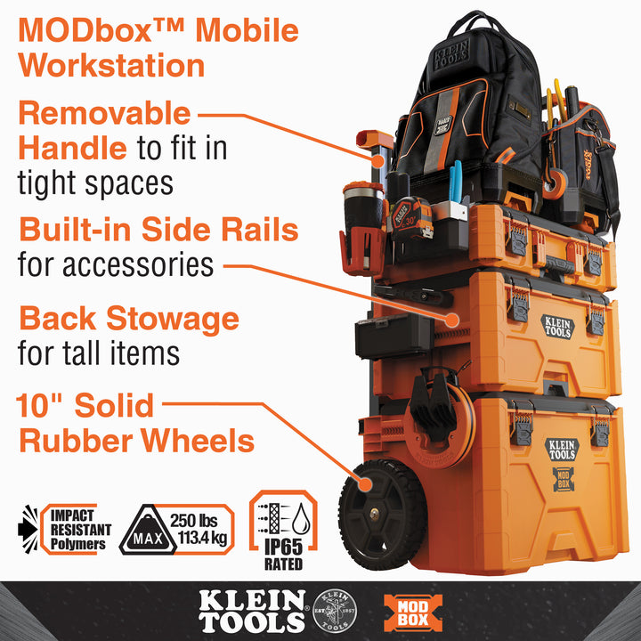 Klein Tools 54903MBR MODbox Replacement Handle for Medium Toolbox