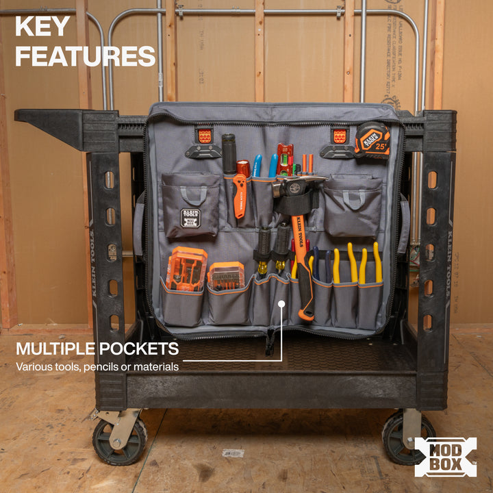 Klein Tools 54813MB MODbox Utility Cart Tool Apron