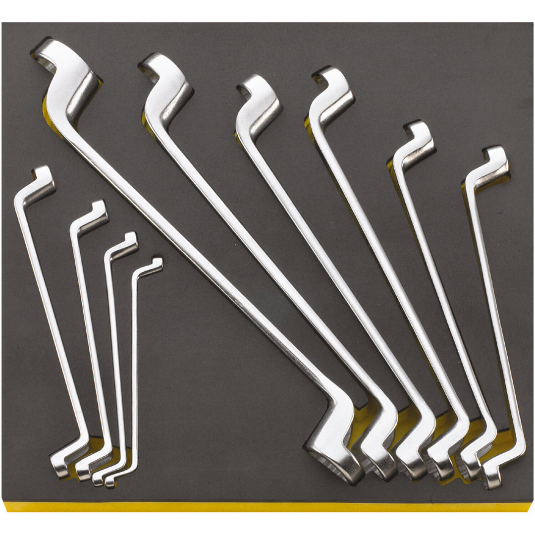 Stahlwille 96830166 TCS 20/10, Double ended ring Spanner 10 pcs.