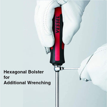 Vessel Tools 980MIXEVA MEGADORA IMPACTA Screwdriver Set, 8 Pieces