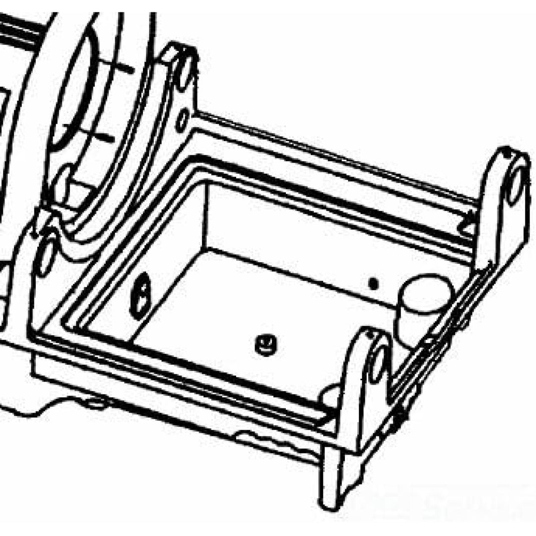 Ridgid 61887 Base for Model 1233 Pipe and Bolt Threading Machine