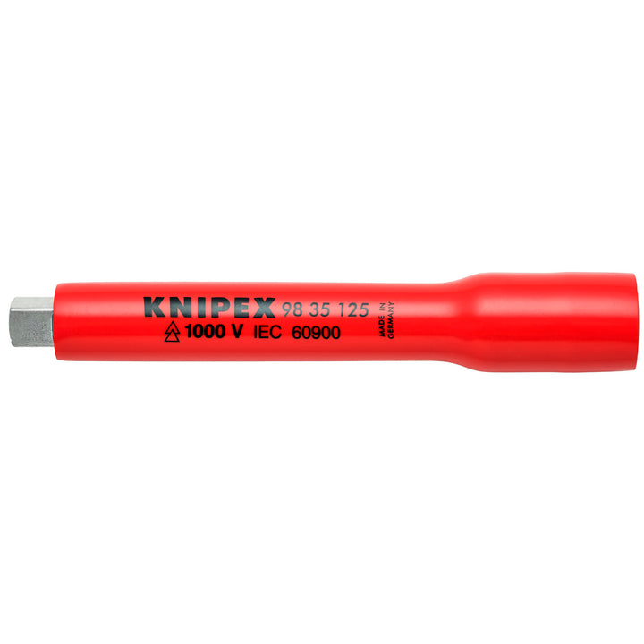 Knipex 98 99 11 S4 10 Pc Socket Set, 3/8" Drive, Metric-1000V Insulated