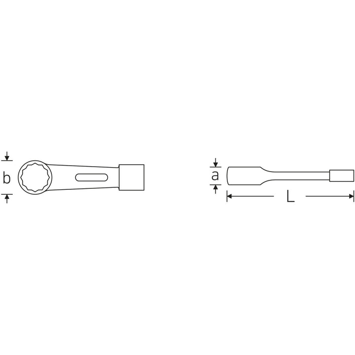 Stahlwille 42010080 Striking face ring Spanner