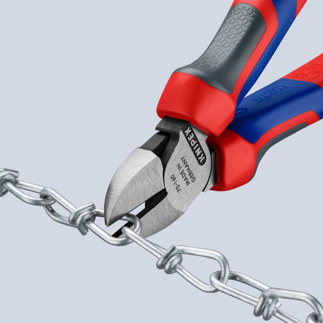 Knipex 70 02 160 KnipeXtend Diagonal Cutters, 6 1/4"