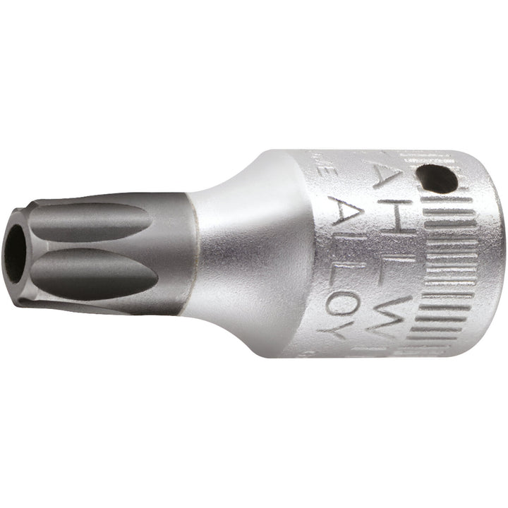 Stahlwille 01351015 44KTXB Security TORX Socket, T15s 1/4" Drive