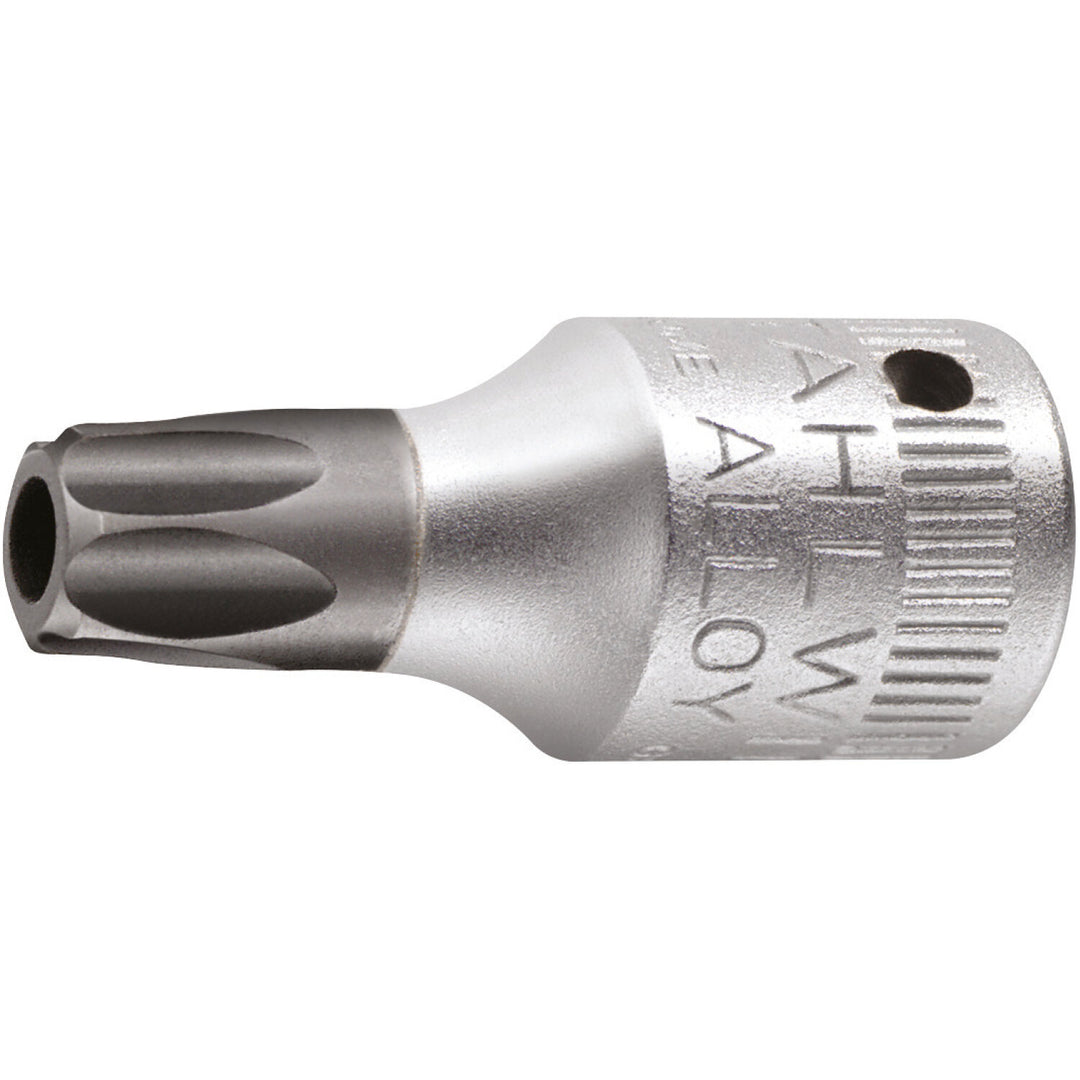 Stahlwille 01351027 44KTXB Security TORX® Socket, T27s 1/4" Drive