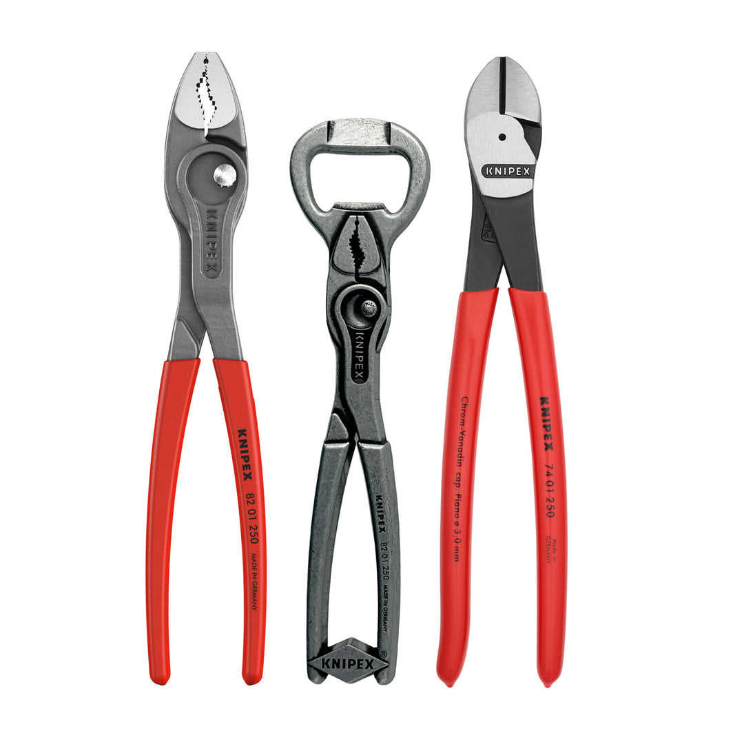 Knipex 9K 00 80 188 US 3-Piece Summer Gift Set