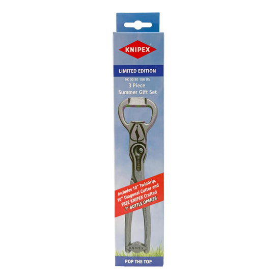 Knipex 9K 00 80 188 US 3-Piece Summer Gift Set