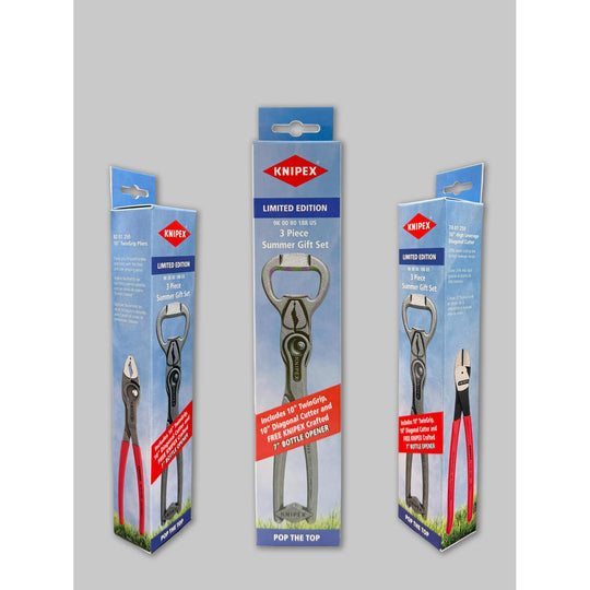 Knipex 9K 00 80 188 US 3-Piece Summer Gift Set