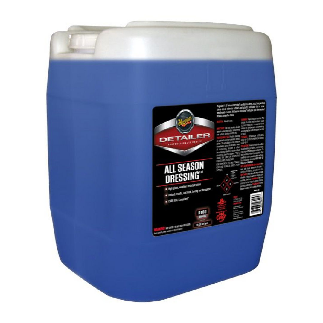Meguiar's D16005 All Season Liquid Dressing, 5 Gallon