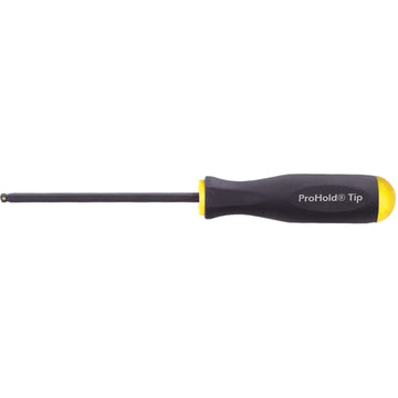 Bondhus 74660 4mm x 95mm ProHold Ball End Tip Screwdriver with ProGuard Finish, 2 Piece