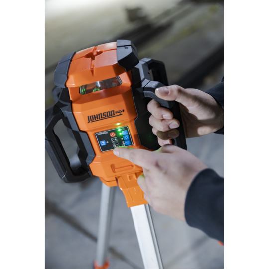 Johnson JRT300-GNHV-K GreenBrite Dual Slope Rotary Laser Kit