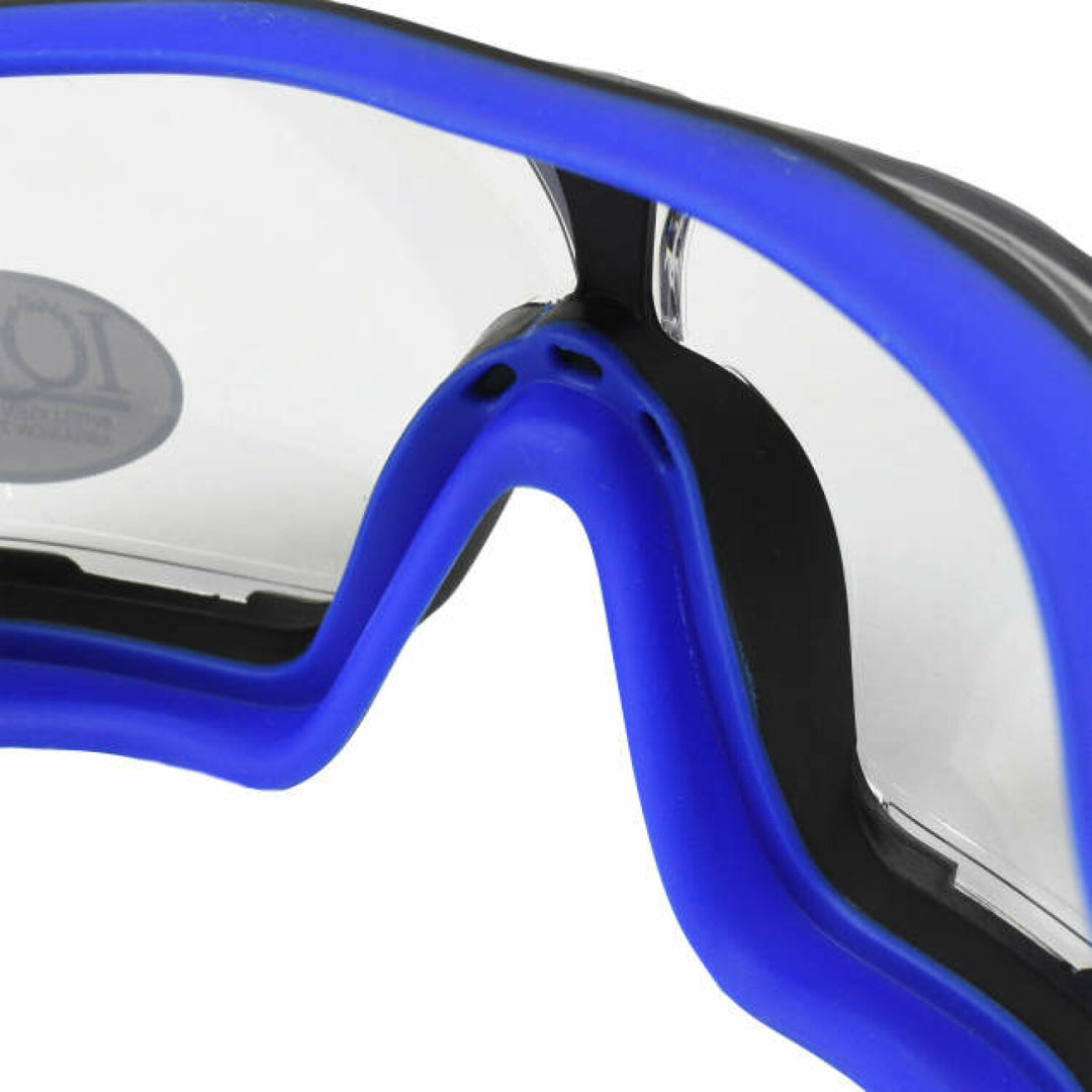 Radians LPG1-13D LPX IQ - IQuity Anti-Fog Safety Goggle - Black Frame - Clear IQ Anti-Fog Lens
