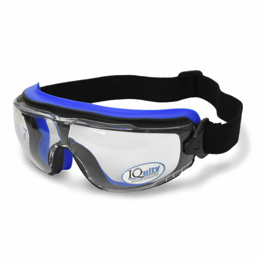 Radians LPG1-13D LPX IQ - IQuity Anti-Fog Safety Goggle - Black Frame - Clear IQ Anti-Fog Lens
