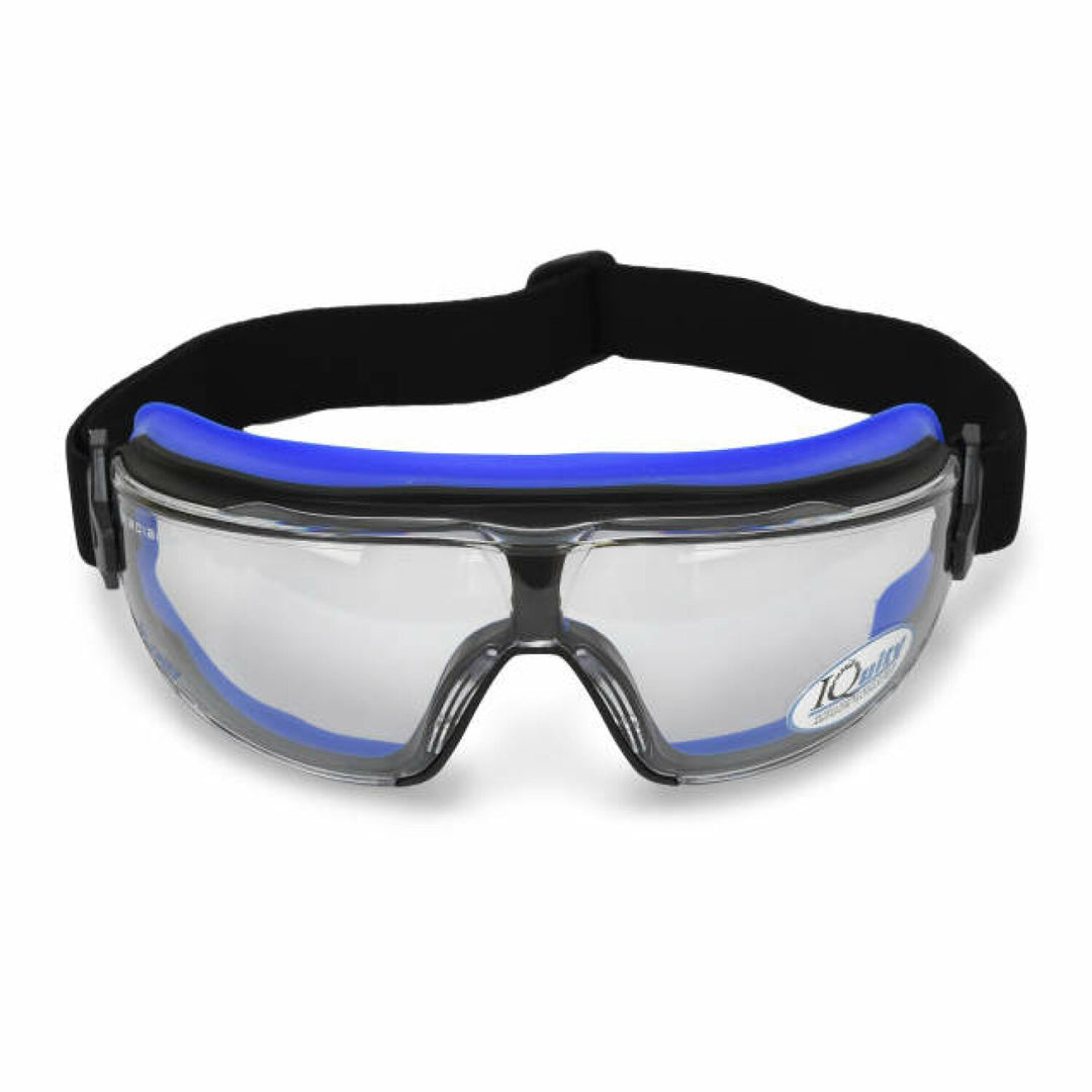 Radians LPG1-13D LPX IQ - IQuity Anti-Fog Safety Goggle - Black Frame - Clear IQ Anti-Fog Lens