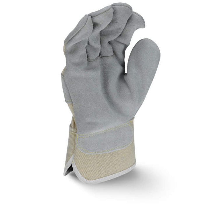 Radians RWG3400W Side Split Gray Cowhide Leather Glove
