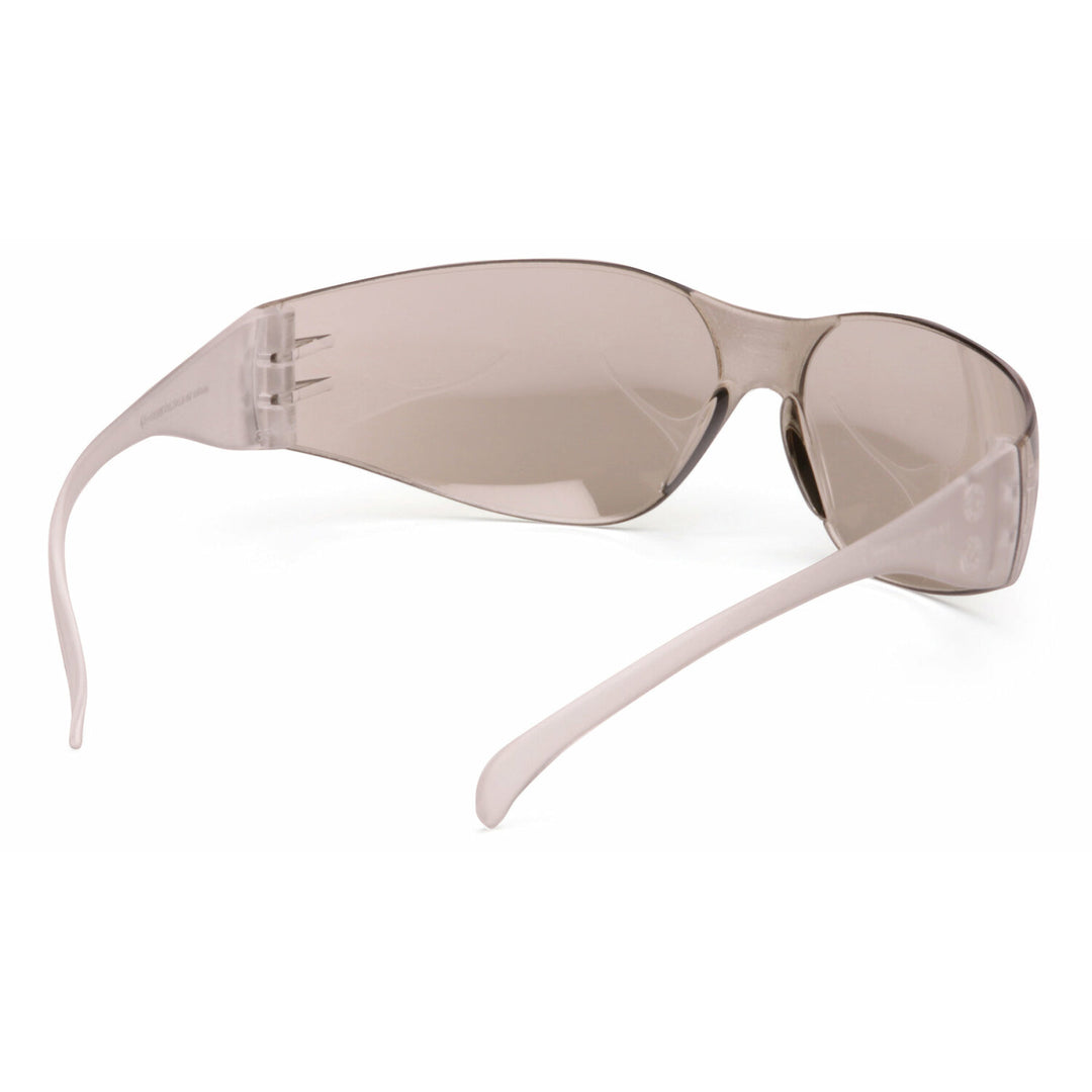 Pyramex S4180ST Intruder Indoor/Outdoor Mirror Anti-Fog Lens with Indoor/Outdoor Mirror Temples