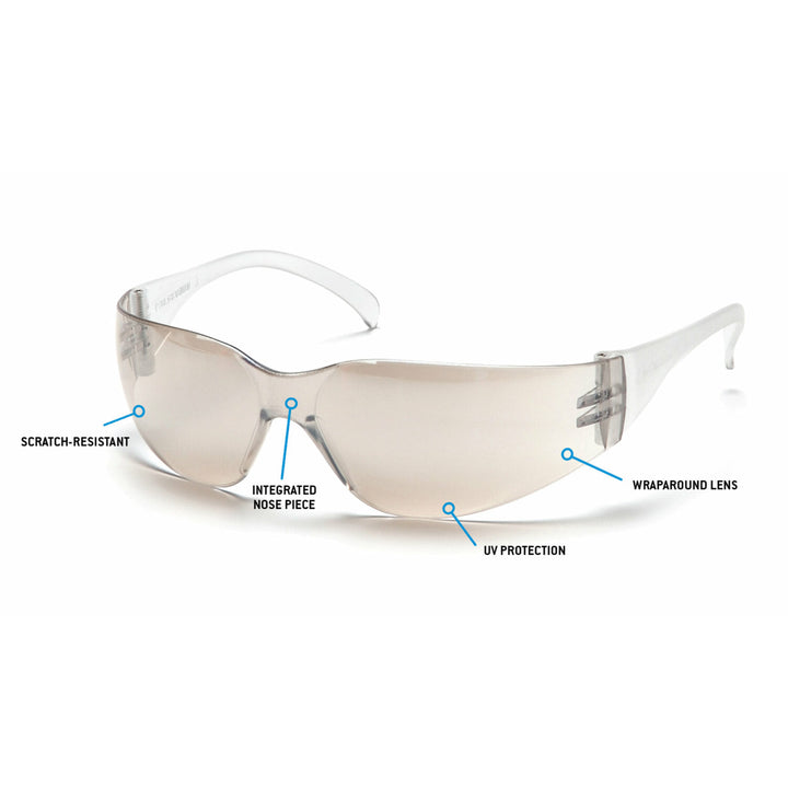 Pyramex S4180S Pyramex Safety - Intruder - Indoor/Outdoor Frame/Indoor/Outdoor-Hardcoated Lens