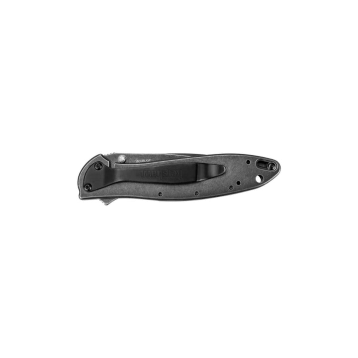 Kershaw 1660BLKW Leek - BlackWash