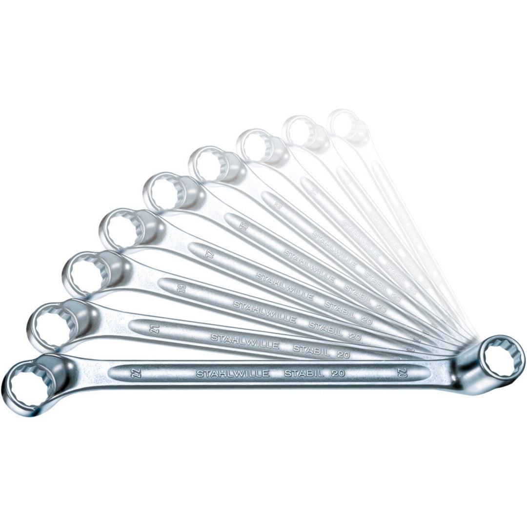 Stahlwille 96410406 20/12 Double ended ring Spanner Set