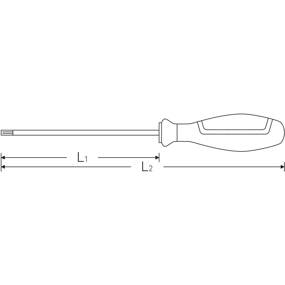 Stahlwille 46363004 4636 DRALL+ #4 x 100mm Torq-Set Screwdriver