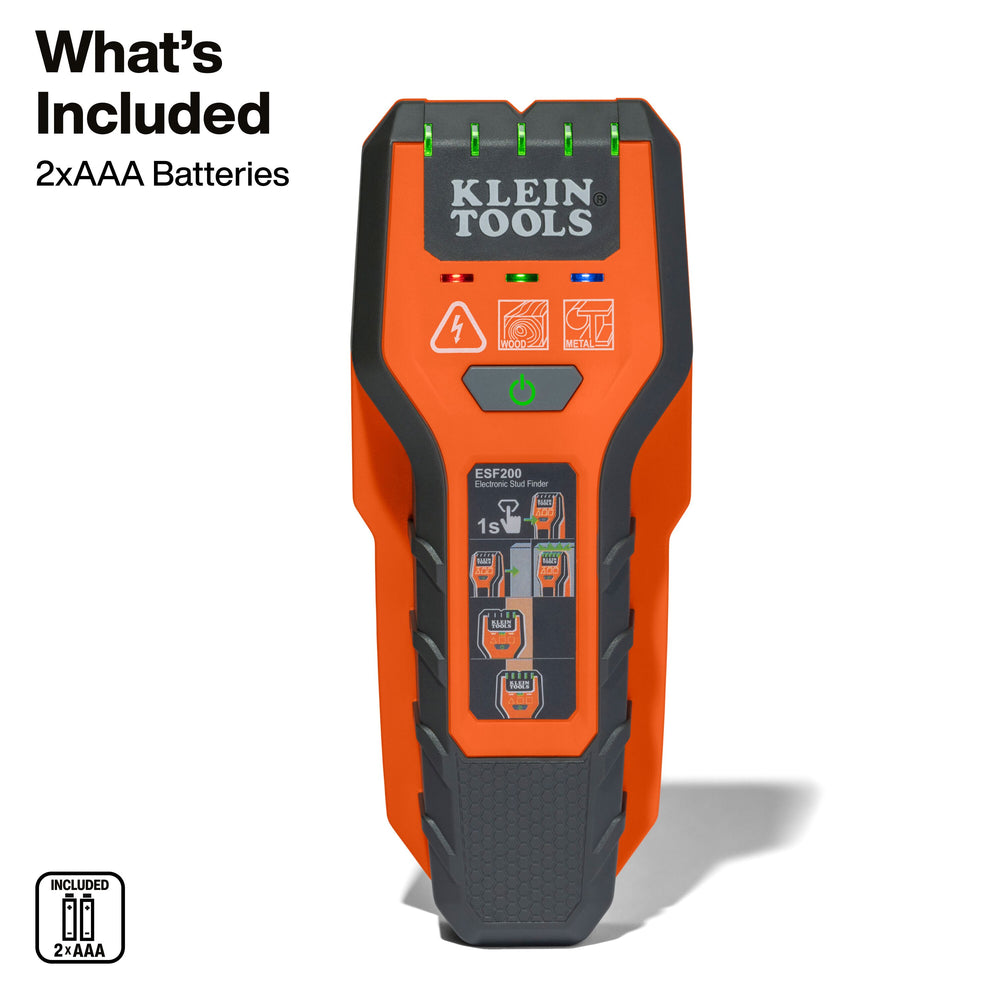 Klein Tools ESF200 Multi-Scan Center and Edge Stud Finder